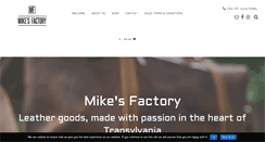 Desktop Screenshot of mikesfactory.com
