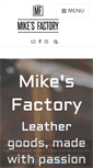 Mobile Screenshot of mikesfactory.com